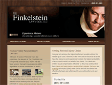 Tablet Screenshot of finkelsteinfirm.com